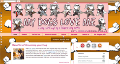 Desktop Screenshot of mydogslove.me
